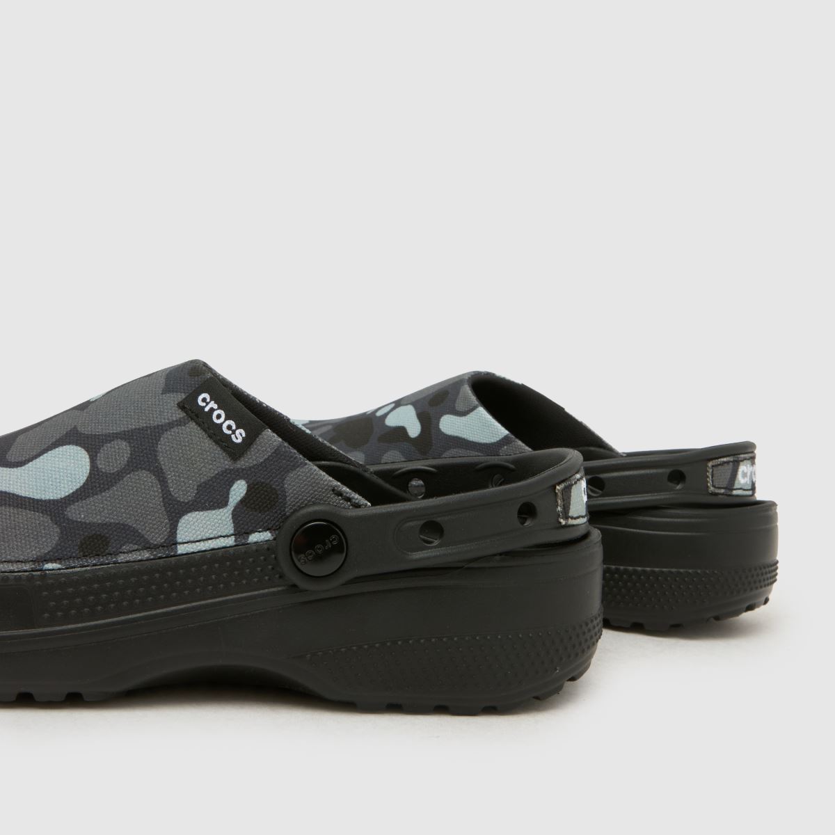 Crocs Classic Crafted Clog in Black Multi Crocs Classic Crafted Clog 7