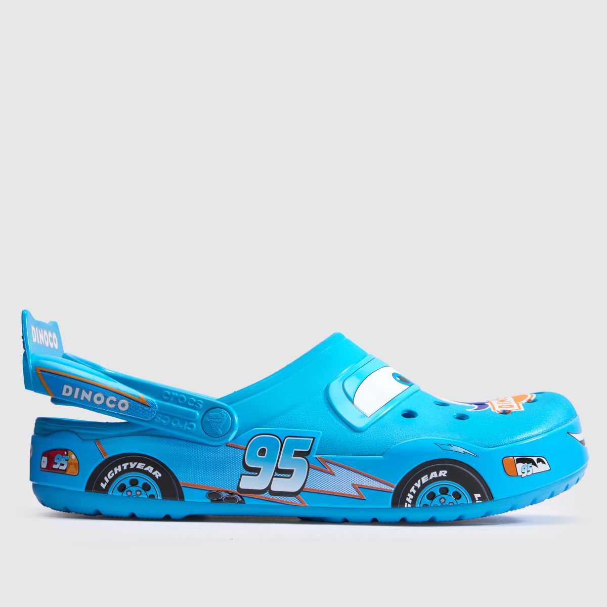 Crocs Cars Dinaco Crocband Clog Sandals in Blue Multi