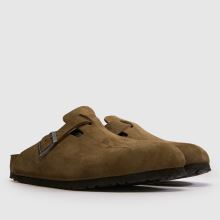 Herren BIRKENSTOCK Hellbraun Boston Clog Sandalen BIRKENSTOCK Boston Clog,2 von 4