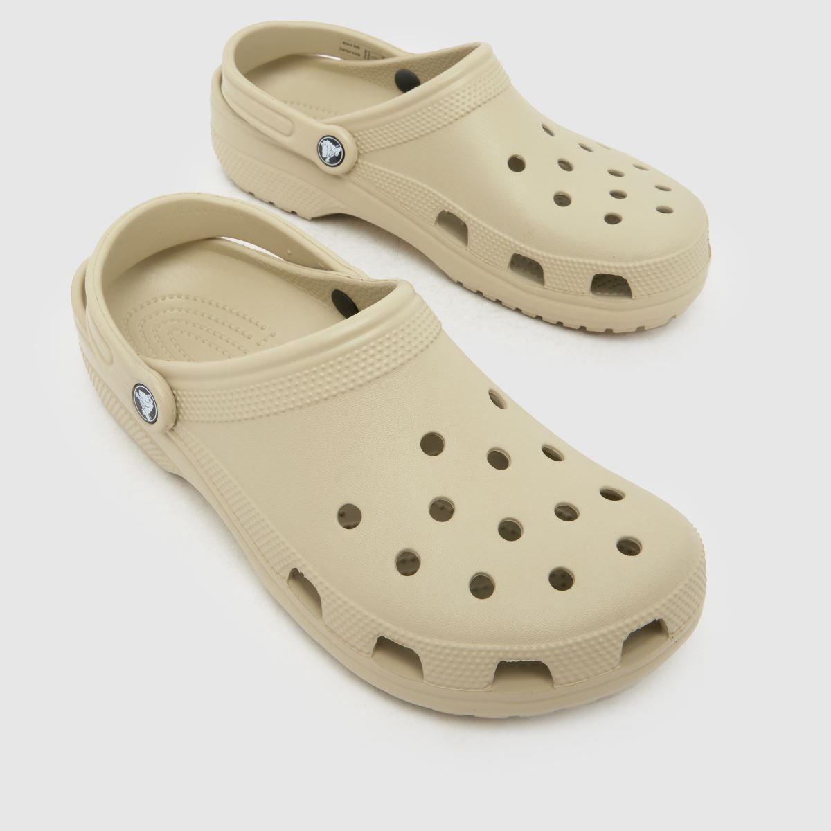 Crocs Classic Clog in Stone Crocs Classic Clog 4