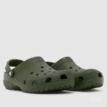 Crocs Classic Clog in Dark Green Crocs Classic Clog,2 of 4