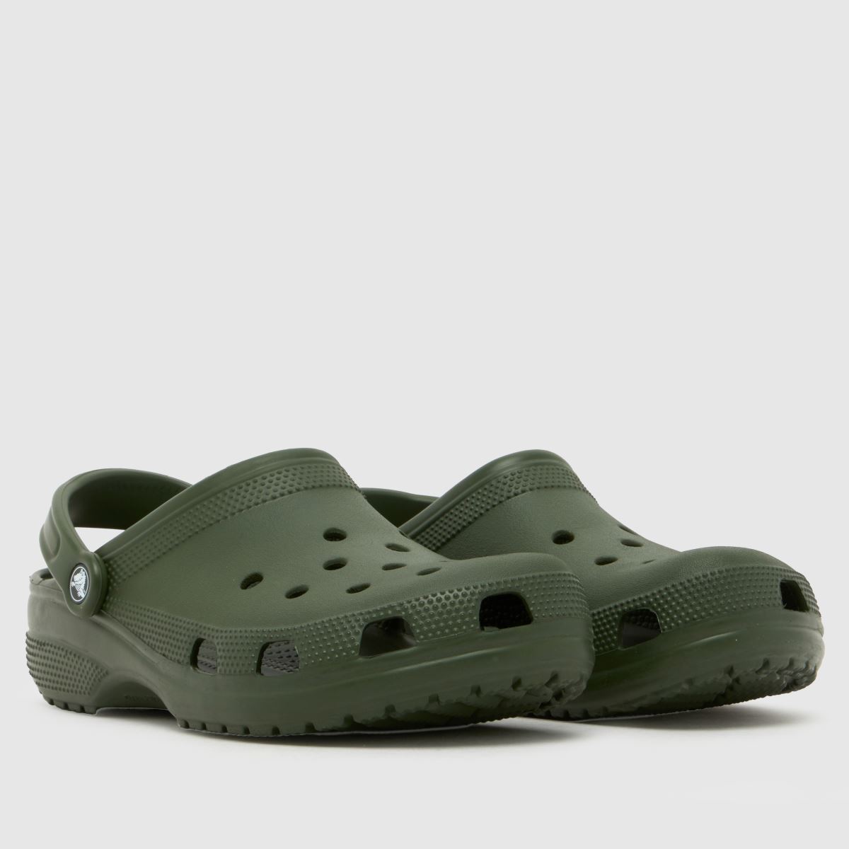 Crocs Classic Clog in Dark Green Crocs Classic Clog 1