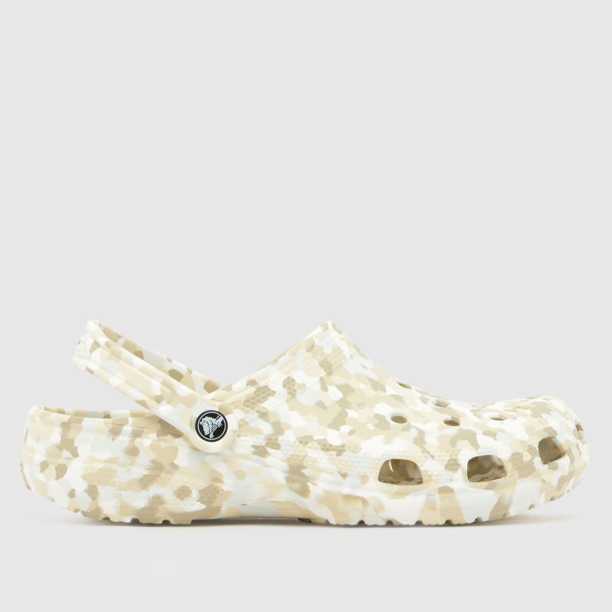 Crocs Classic Confetti Clog Sandals in White Multi