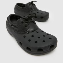Crocs Classic Boat Clog in Black Crocs Classic Boat Clog,3 of 4