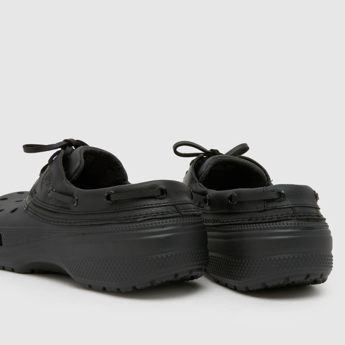 Crocs Classic Boat Clog in Black Crocs Classic Boat Clog 7