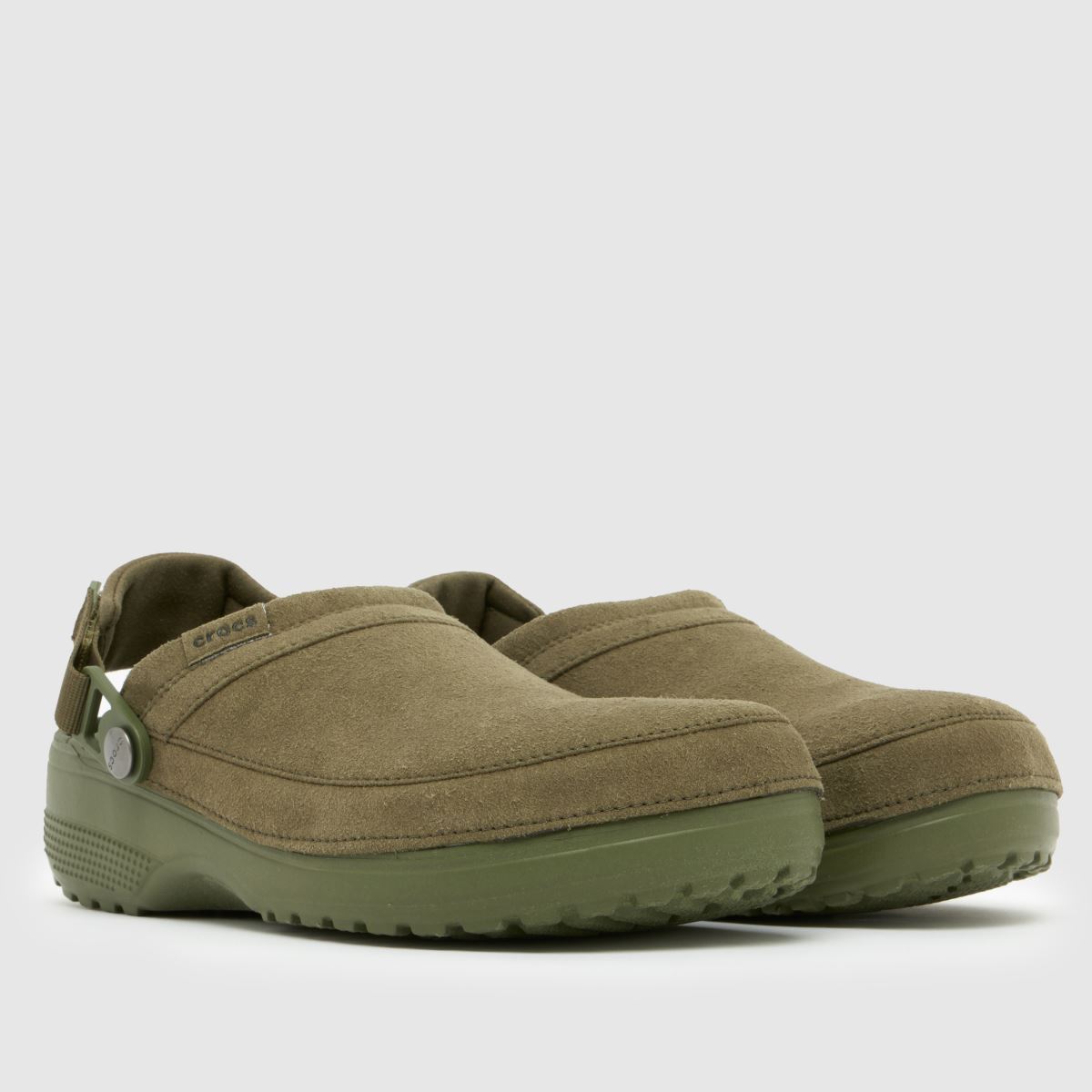 Crocs Classic Crafted Clog in Khaki Crocs Classic Crafted Clog 8