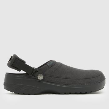 Crocs Black Classic Crafted Clog Mens Sandals