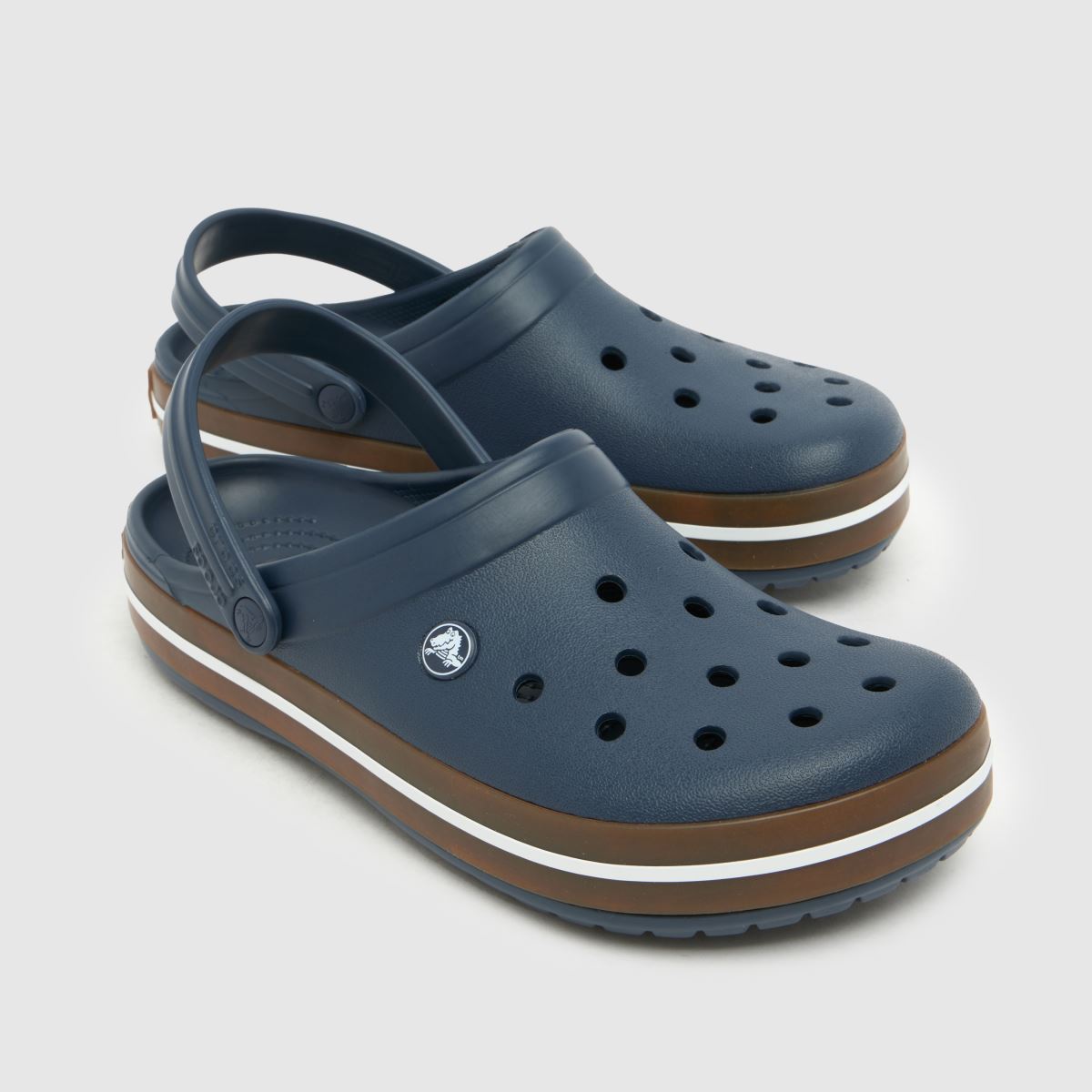 Crocs Crocband Gum Clog in Navy Crocs Crocband Gum Clog 7
