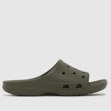 Crocs Saturday Slide in Khaki Crocs Saturday Slide,1 of 4