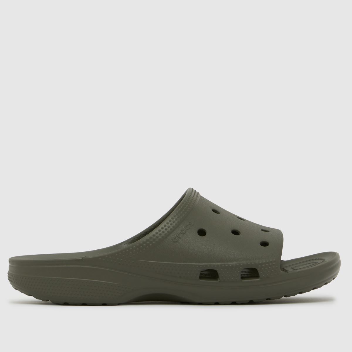 Crocs Saturday Slide Sandals in Khaki