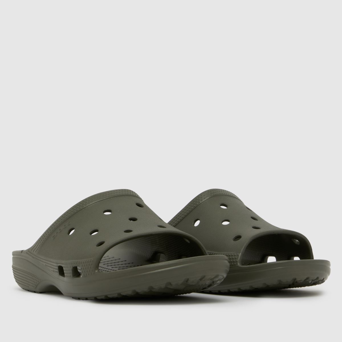 Crocs Saturday Slide in Khaki Crocs Saturday Slide 1