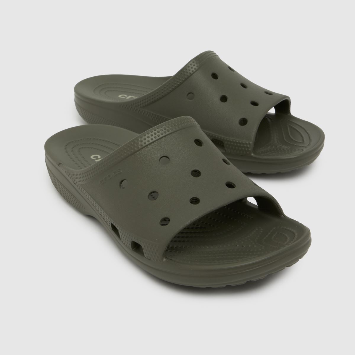 Crocs Saturday Slide in Khaki Crocs Saturday Slide 4