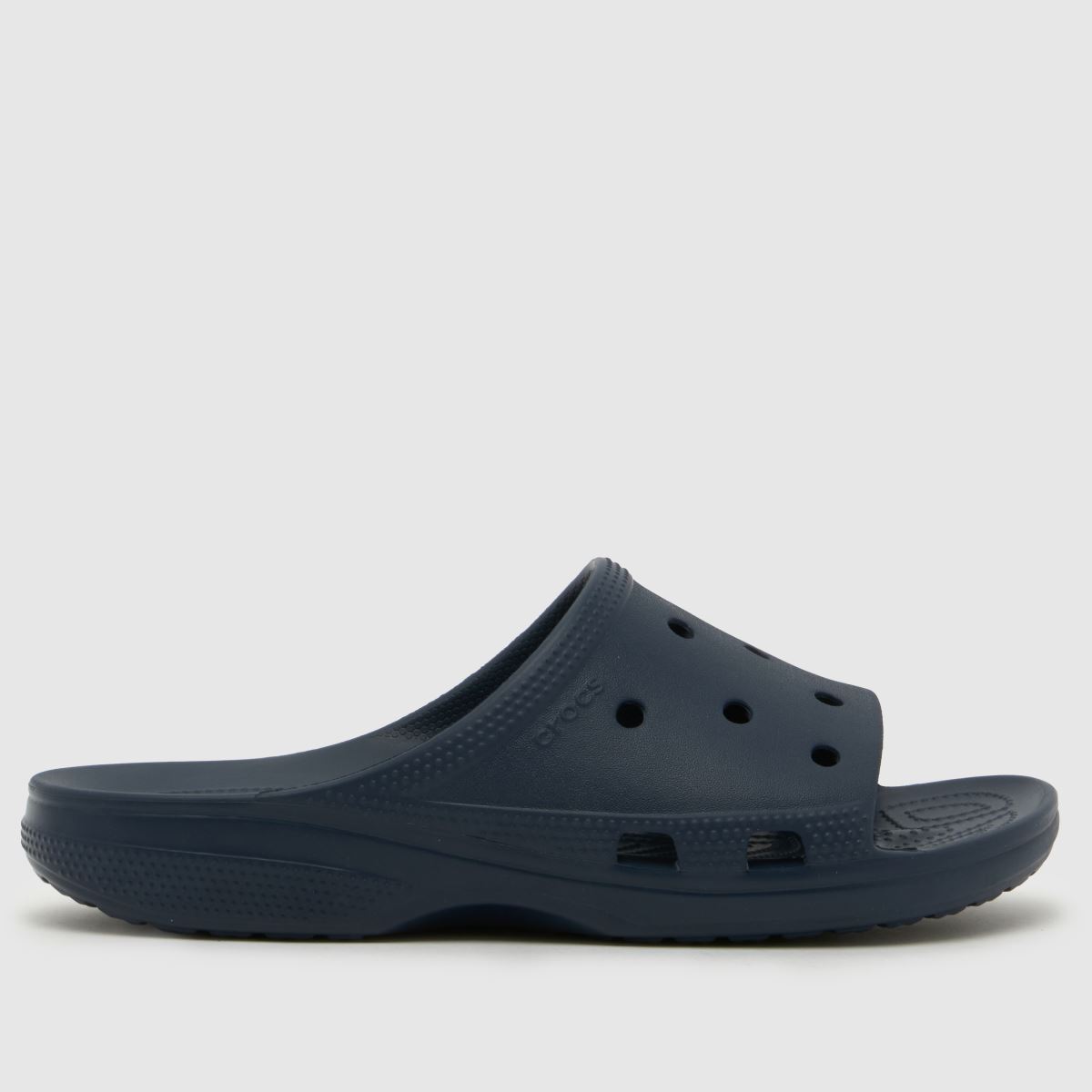 Crocs Saturday Slide Sandals in Navy