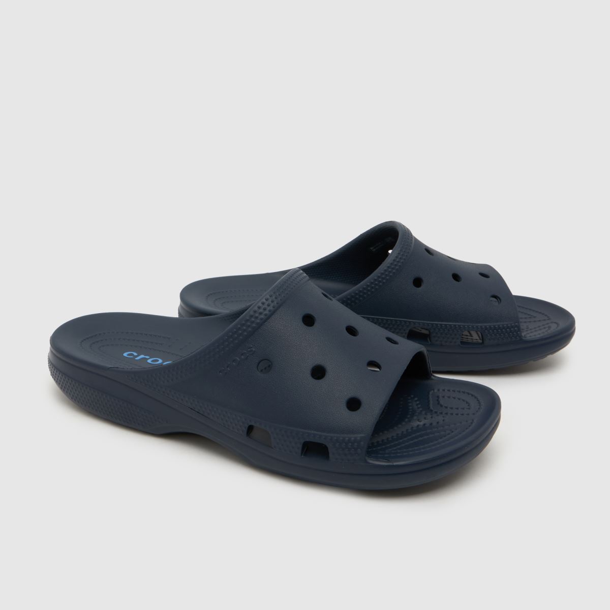 Crocs Saturday Slide in Navy Crocs Saturday Slide 7
