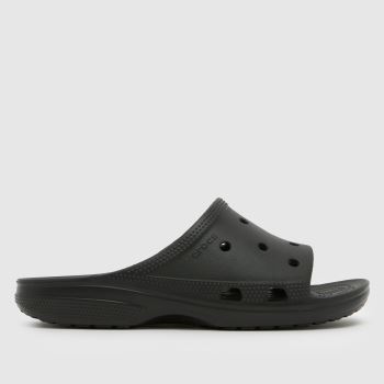 Crocs Black Saturday Slide Mens Sandals
