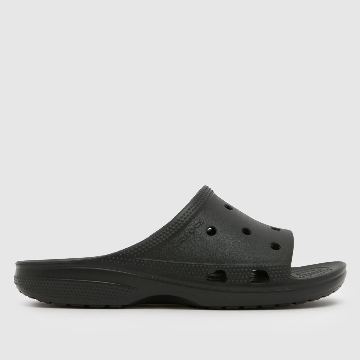 Crocs Saturday Slide Sandals in Black