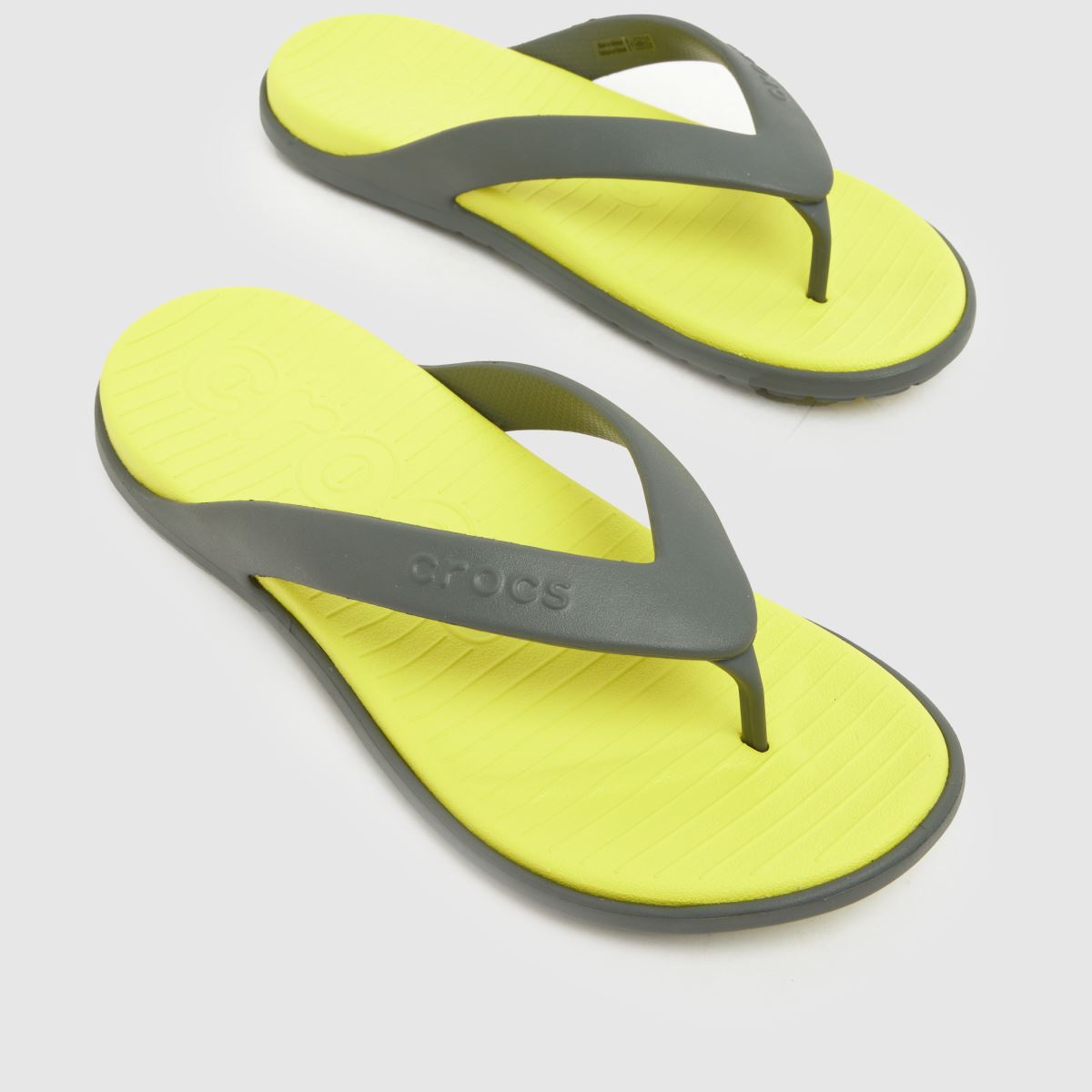 Herren Crocs Gelb Coast Flip Sandalen Crocs Coast Flip 4