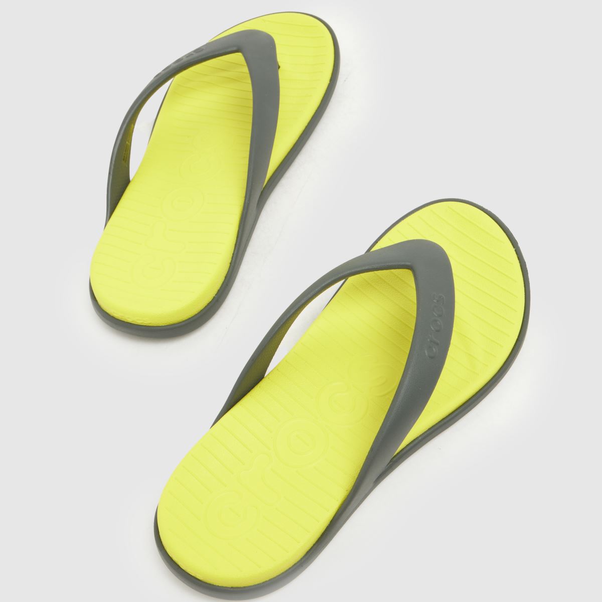 Herren Crocs Gelb Coast Flip Sandalen Crocs Coast Flip 7