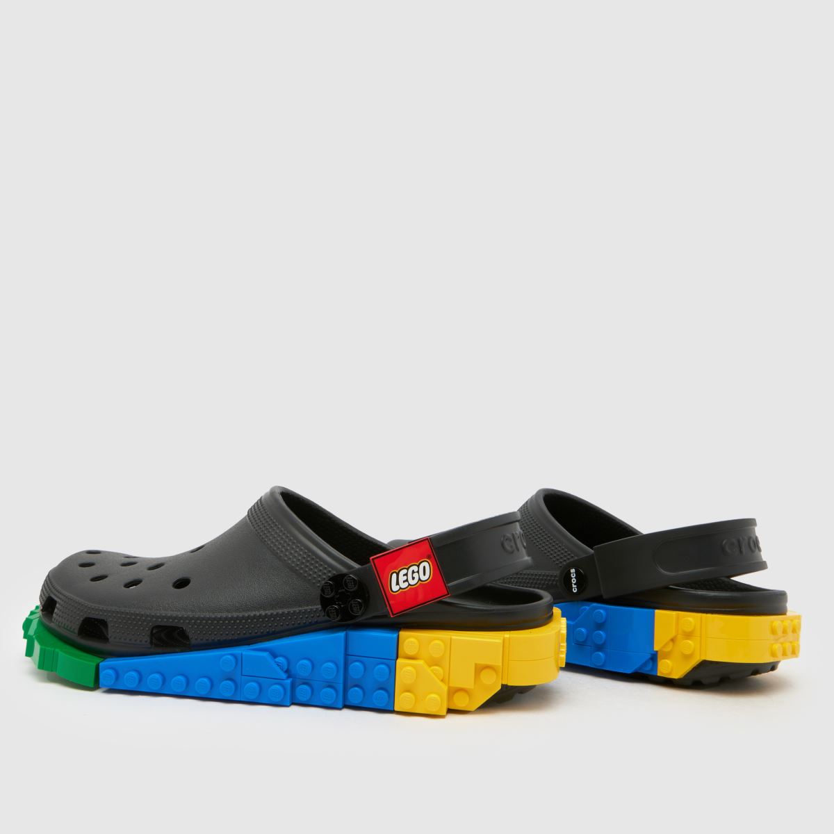 Crocs Classic Lego 4LW System Clog in Black Crocs Classic Lego 4LW System Clog 7