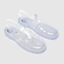 JUJU JELLIES Maxi Flat in Clear JUJU JELLIES Maxi Flat,3 of 4