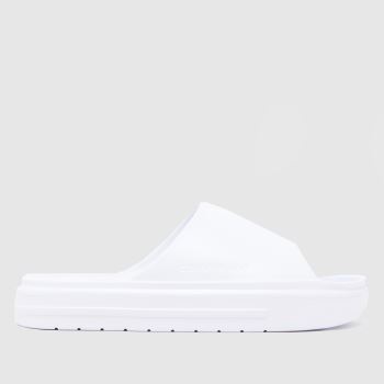 Converse White Essential Slide Mens Sandals