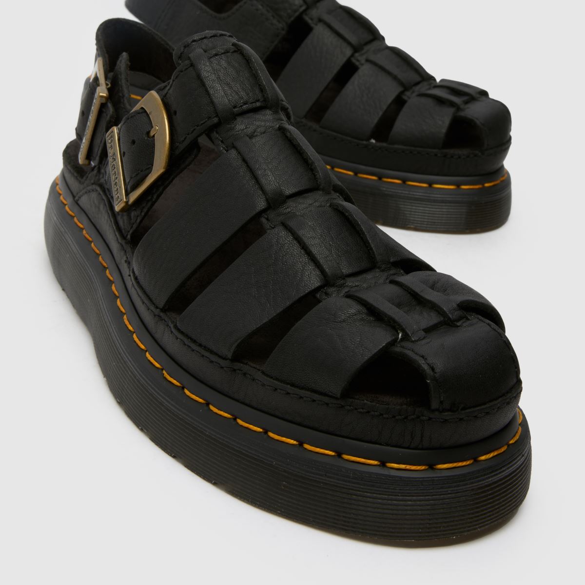 Dr Martens Wrenlie Fisherman in Black Dr Martens Wrenlie Fisherman 4