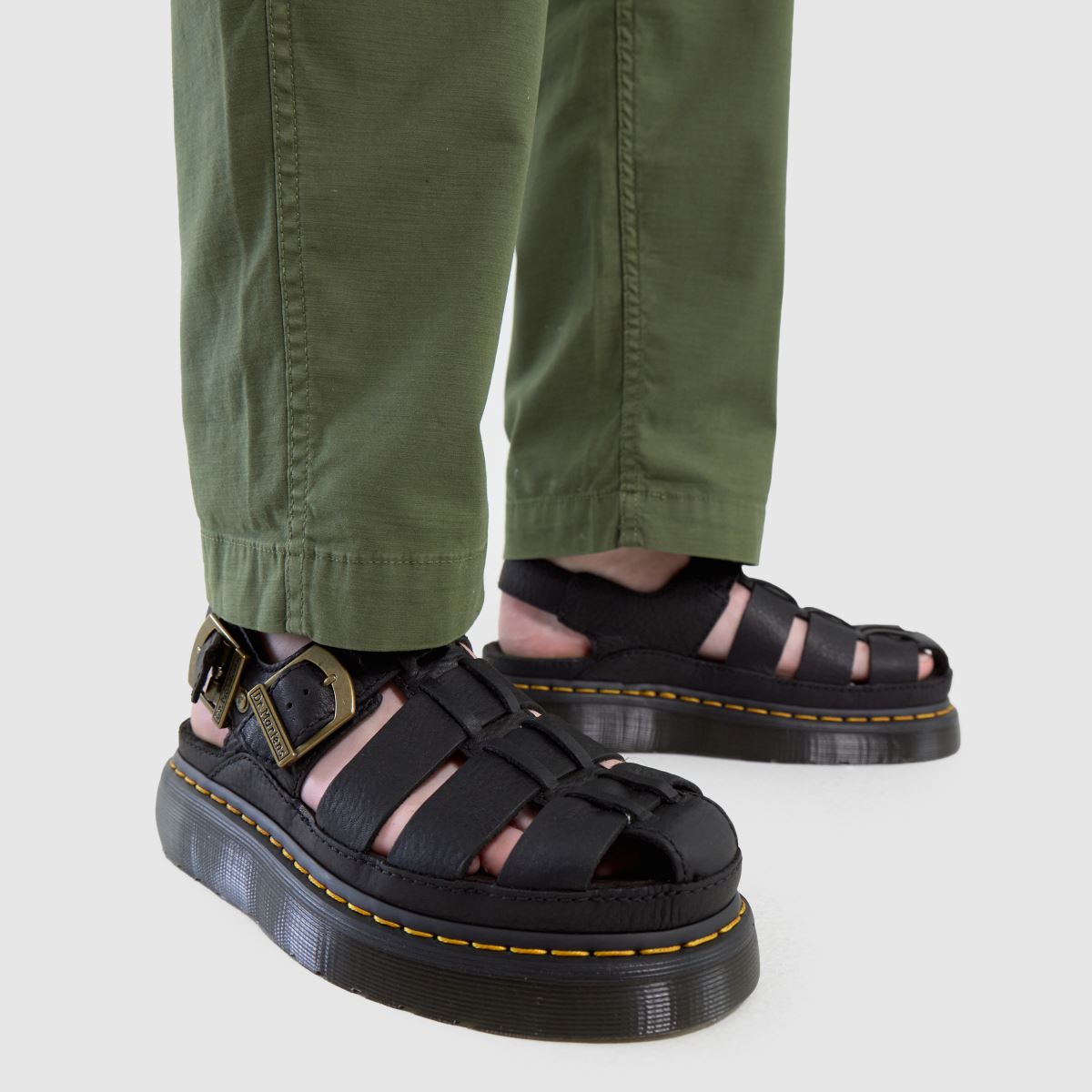 Dr Martens Wrenlie Fisherman in Black Dr Martens Wrenlie Fisherman 8