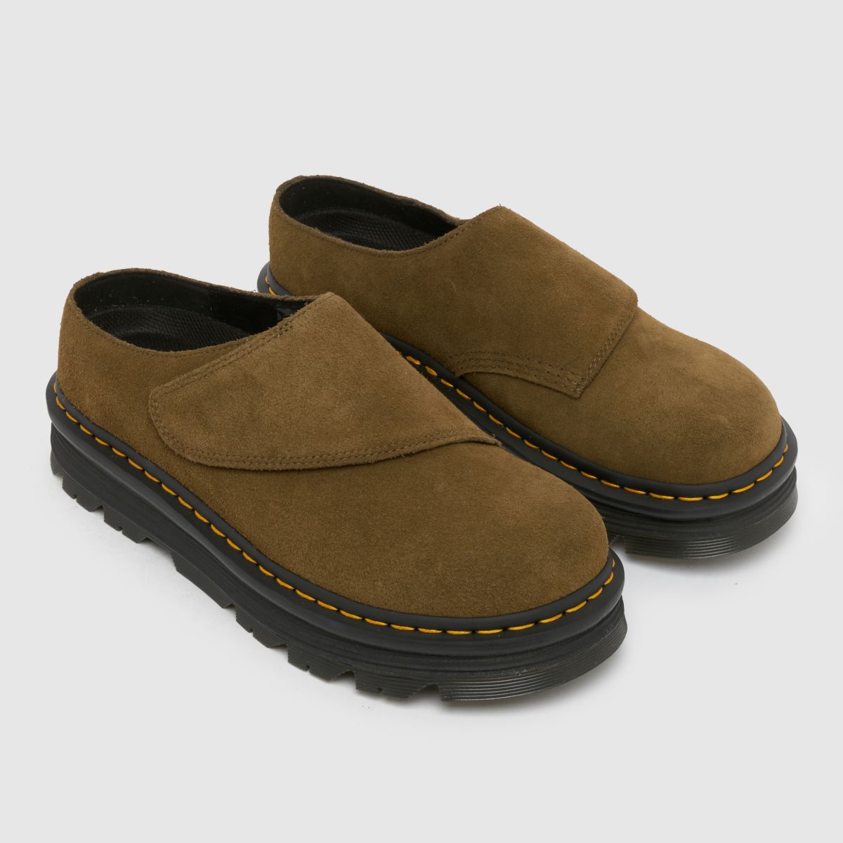 Dr Martens Zebzag Anywair Mule in Khaki Dr Martens Zebzag Anywair Mule 4