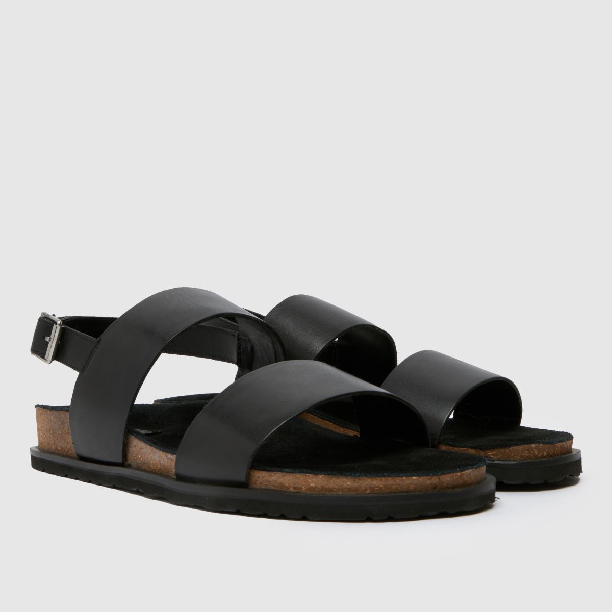 schuh Sol Footbed in Black schuh Sol Footbed 1