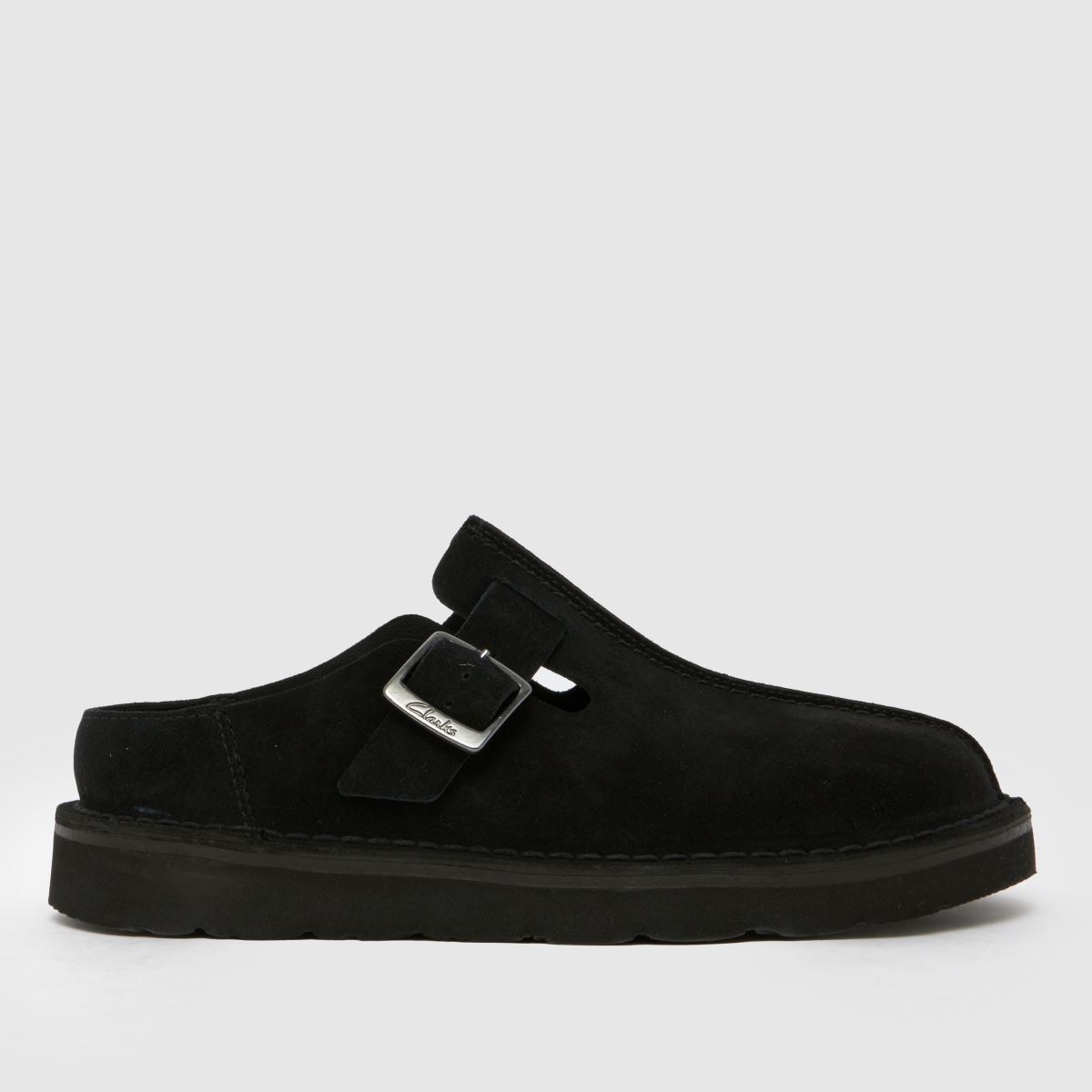 Clarks Solsbury Mule Sandals in Black