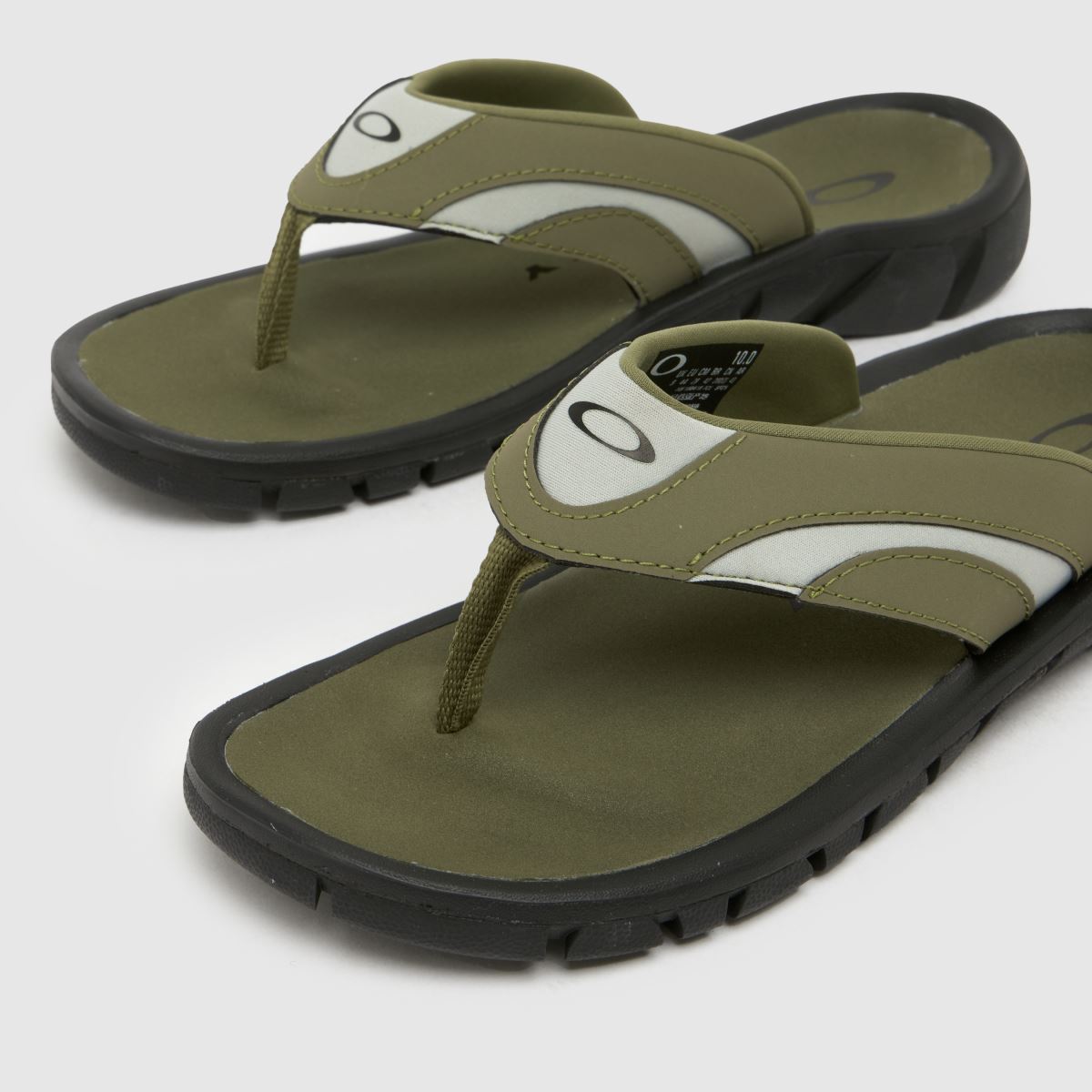 Oakley O Coil Flip Flop in Khaki Oakley O Coil Flip Flop 4