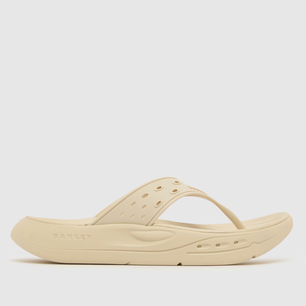 Oakley Studio Flip Flop in Off-White Oakley Studio Flip Flop 1