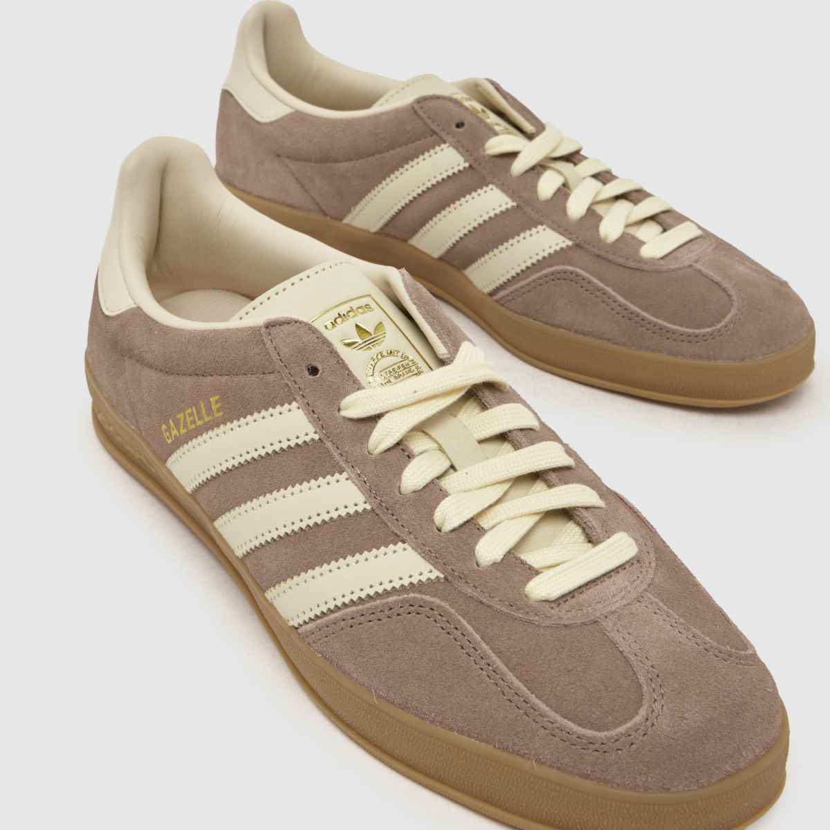 adidas Gazelle Indoor in Brown & White adidas Gazelle Indoor 4
