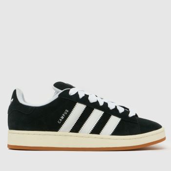 adidas Black & White Campus 00s Mens Trainers