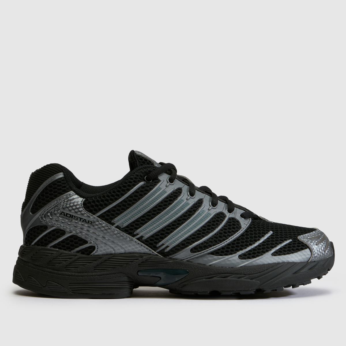 adidas Adistar Control 3 in Black & Silver adidas Adistar Control 3