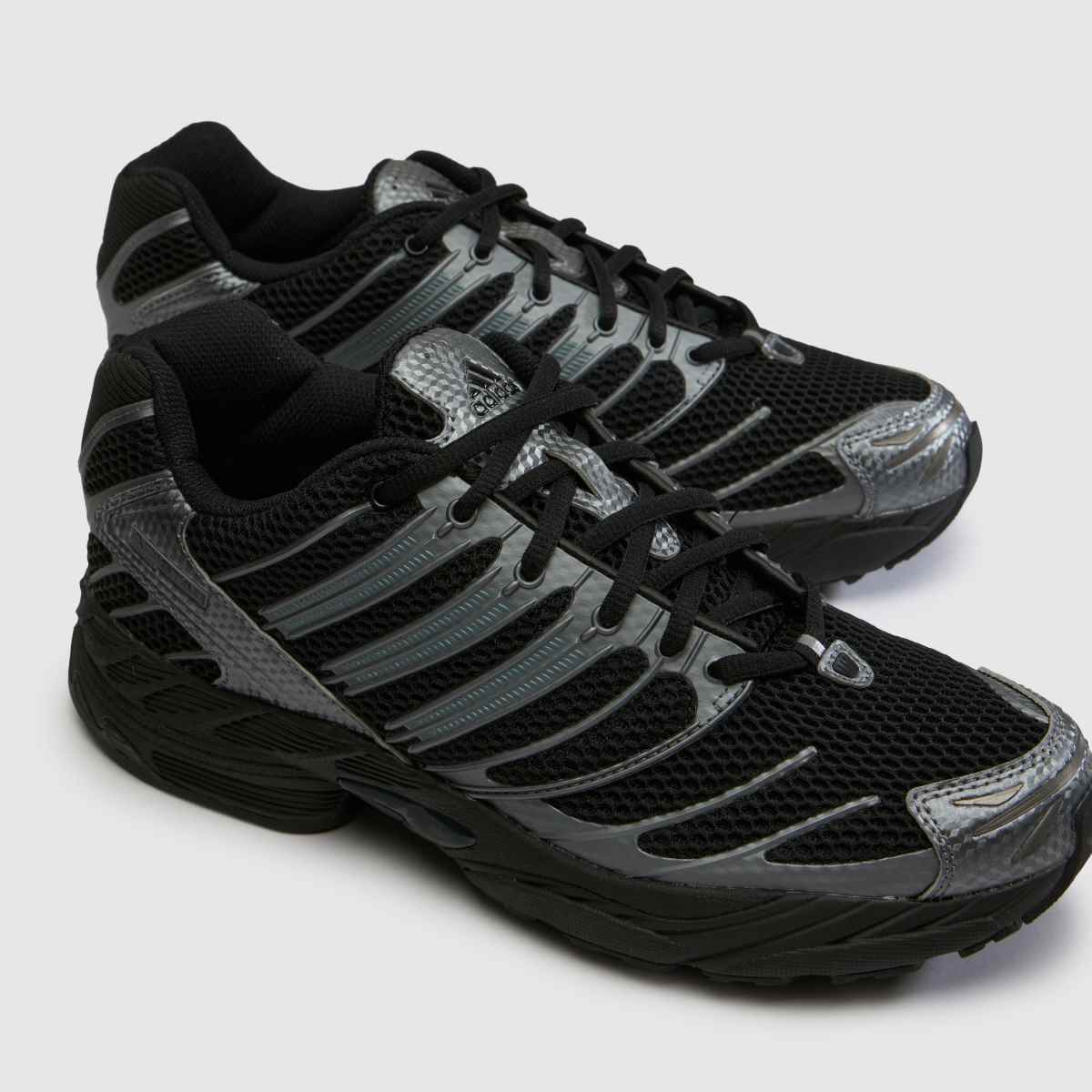 adidas Adistar Control 3 in Black & Silver adidas Adistar Control 3 4