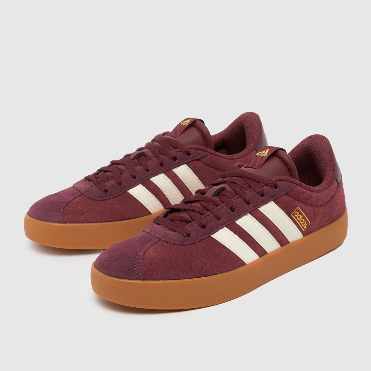 adidas VL Court 3.0 in Burgundy adidas VL Court 3.0 4
