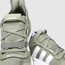 khaki u_path run trainers