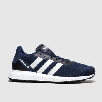 adidas navy & white swift run rf trainers adidas navy & white swift run rf trainers