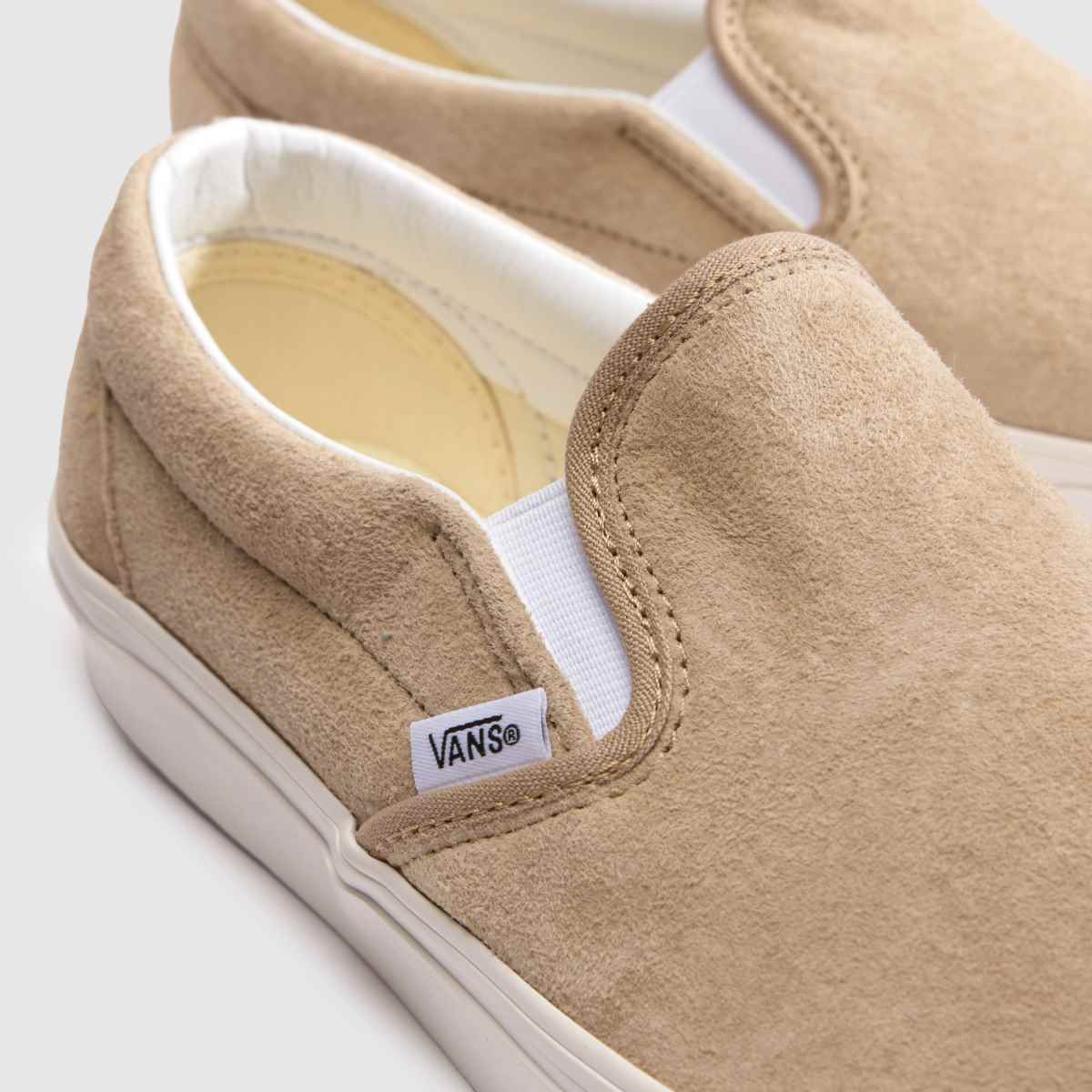 Vans Classic Slip-On in Beige Multi Vans Classic Slip-On 4