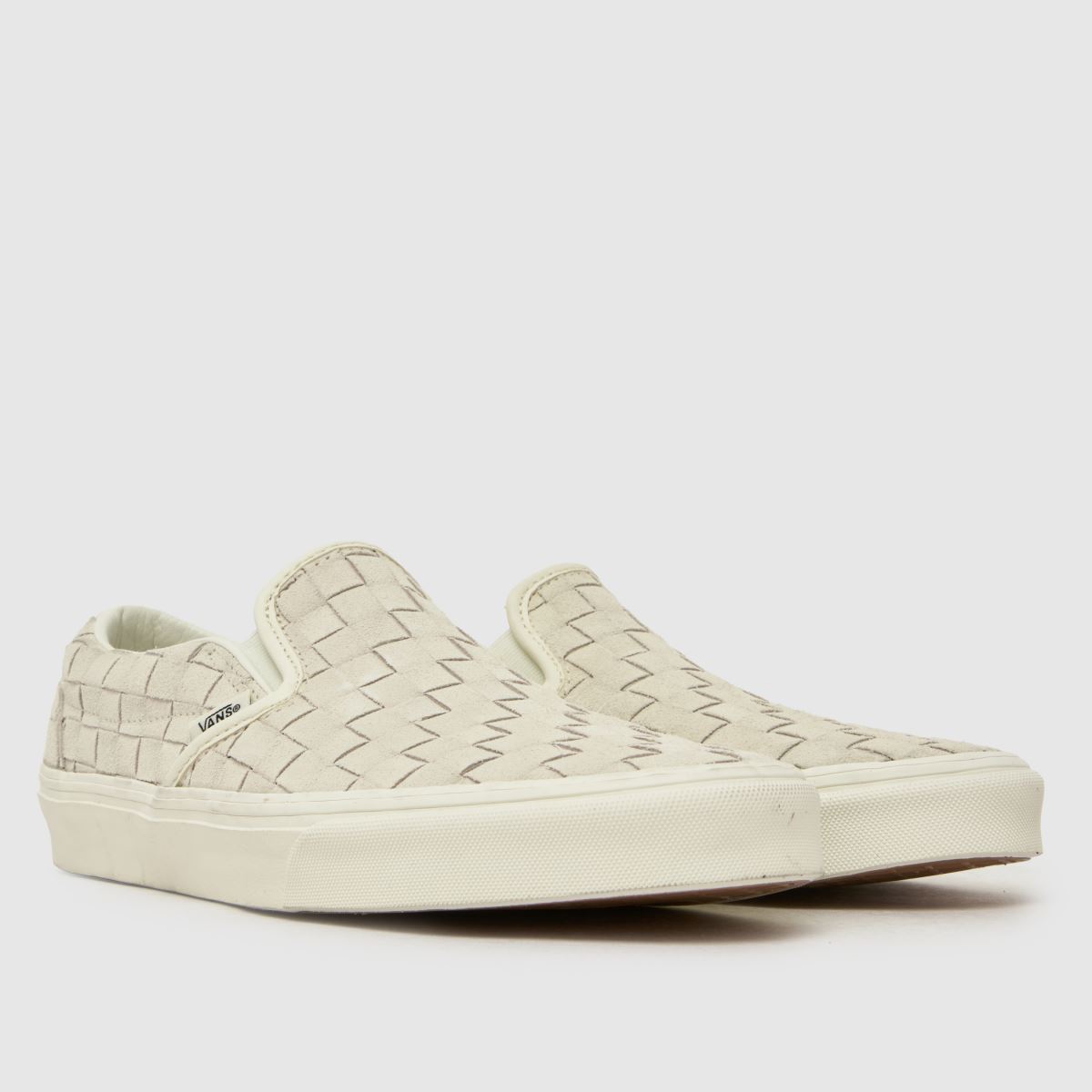 Vans Classic Slip-On in White Vans Classic Slip-On 1