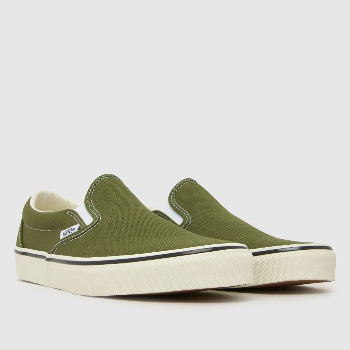 Vans Classic Slip-On in Green Multi Vans Classic Slip-On 1
