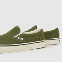 Vans Classic Slip-On in Green Multi Vans Classic Slip-On,4 of 4