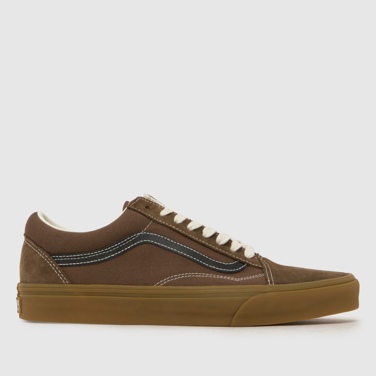 Vans Old Skool Trainers in Brown Multi