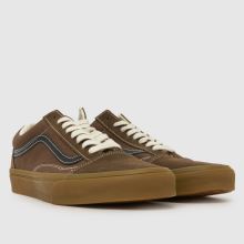 Vans Old Skool in Brown Multi Vans Old Skool,2 of 4