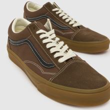 Vans Old Skool in Brown Multi Vans Old Skool,3 of 4