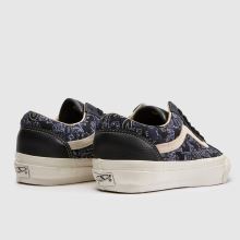 Vans Old Skool in Black & Navy Vans Old Skool,4 of 4