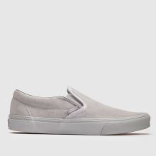 Vans Classic Slip-On in Light Grey Vans Classic Slip-On,1 of 4