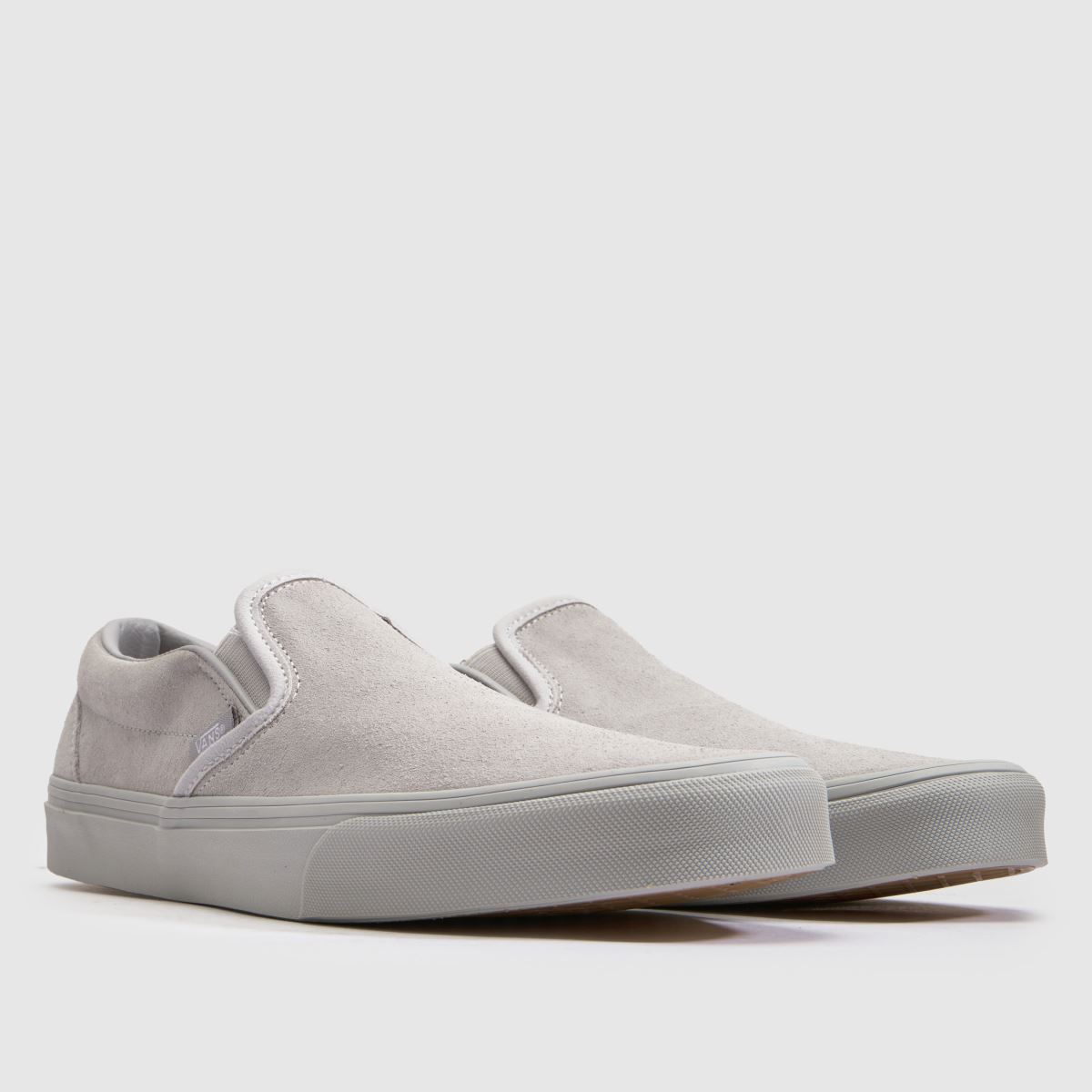Vans Classic Slip-On in Light Grey Vans Classic Slip-On 1