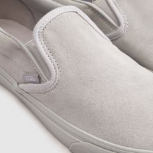 Vans Classic Slip-On in Light Grey Vans Classic Slip-On,3 of 4